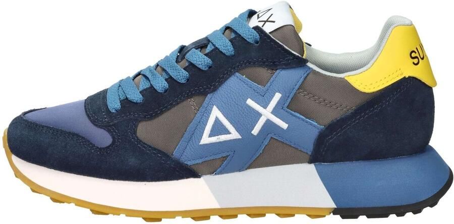 Sun68 Lage Sneakers Z36116 JAKI 2.0 BICOLOR-559 0799 NAVY BLUE - Foto 2
