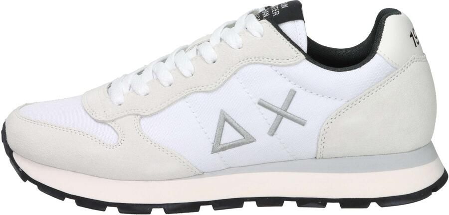 Sun68 Tom Solid Heren Sneakers Schoenen Wit Z46101 - Foto 2