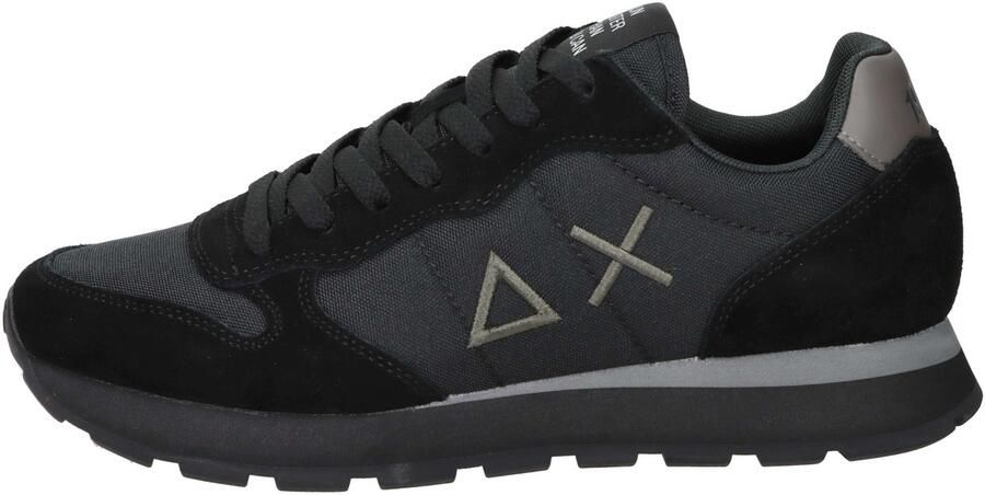 SUN68 Sneakers laag 'Men's Tom Sneakers in Nylon and Suede' zwart - Foto 4