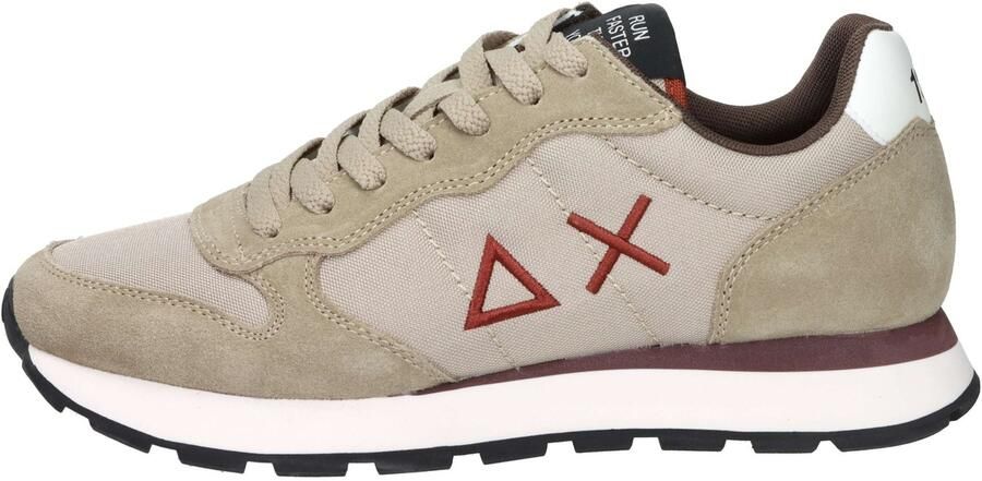 Sun68 Tom Solid Heren Sneakers Schoenen Beige Z46101 - Foto 4