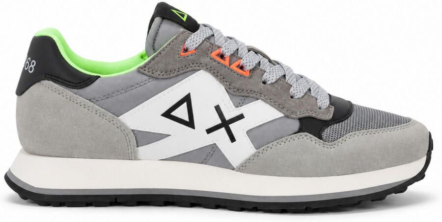 Sun68 Sneakers Z46123 JAKI 2.0 FLUO 682-34 GRIGIO MEDIO