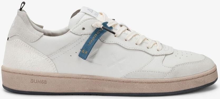 Sun68 Sneakers Z46146 URBAN BASKET-3107 BIANCO PANNA