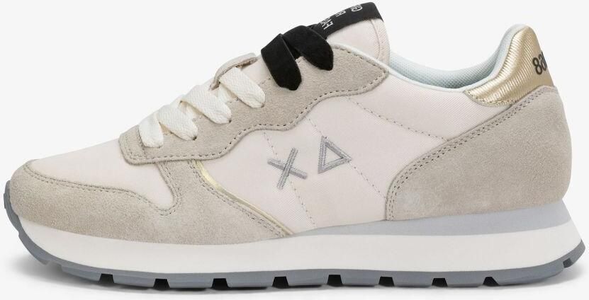 Sun68 Ally Silver Gold Dames Sneaker Schoenen Bianco-Panna Z46202 - Foto 2