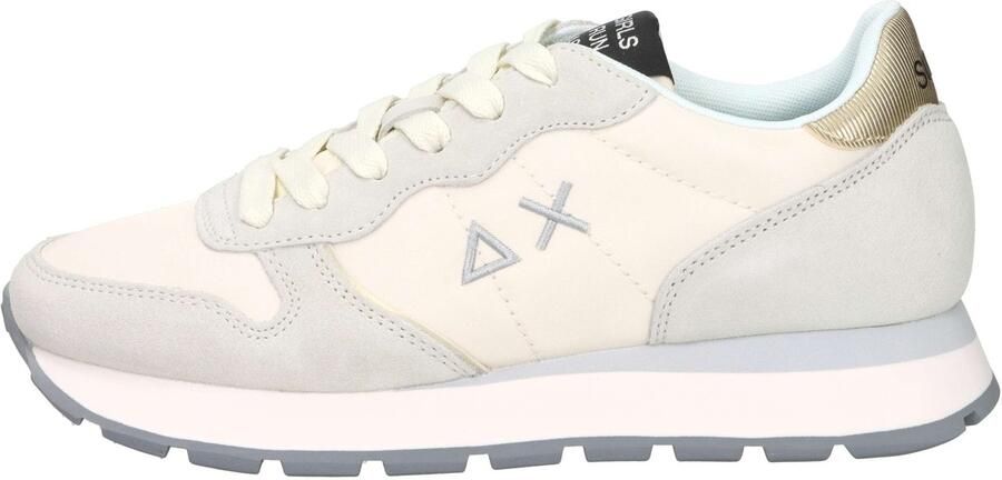 Sun68 Ally Silver Gold Dames Sneaker Schoenen Bianco-Panna Z46202 - Foto 3