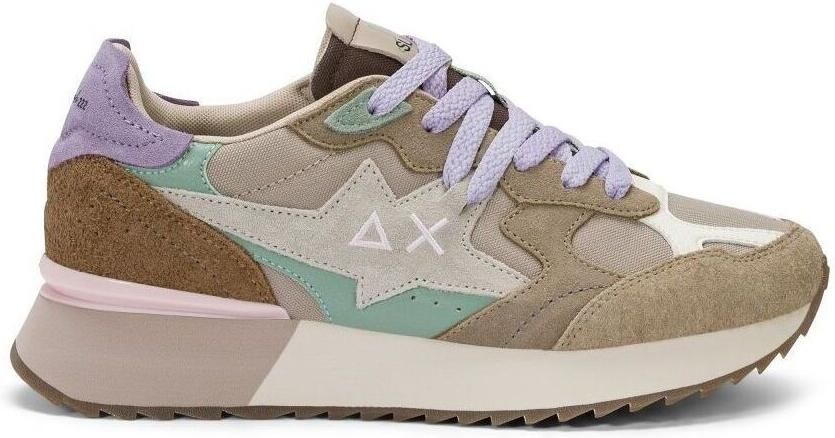 Sun68 Sneakers Z46222 STARGIRL MULTICOLOR-77 BEIGE SCURO