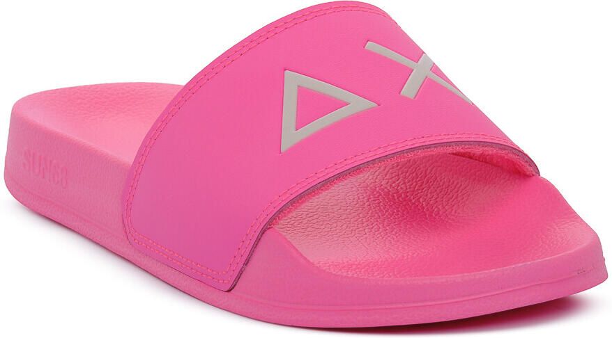 Sun68 Sun 68 Badslipper Logo Slippers 62 Fuxia Fluo Fushia - Foto 2