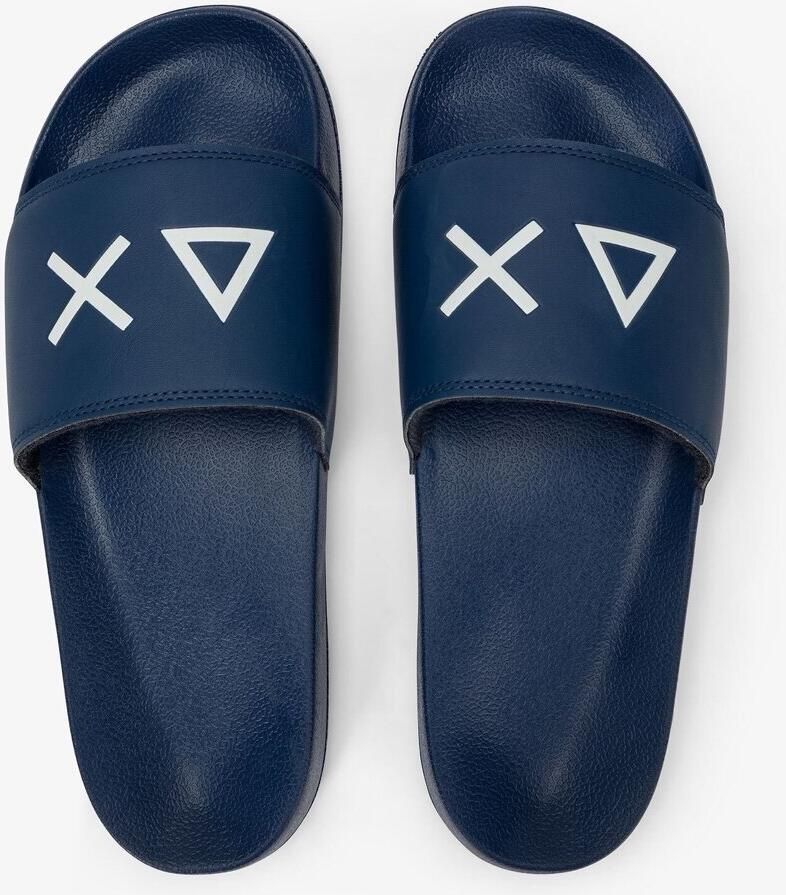 Sun68 Teenslippers X36110 SLIPPERS LOGO-94 07 NAVY BLUE - Foto 3