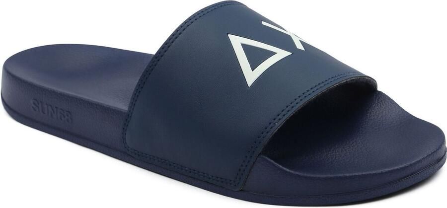 Sun68 Teenslippers X36110 Slippers Logo Navy - Foto 2