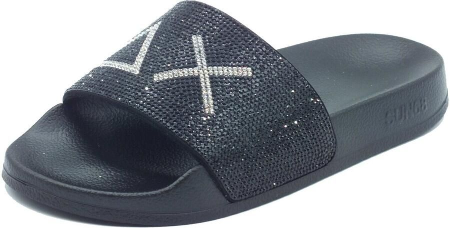 Sun68 Teenslippers X36211 Slippers Strass Logo