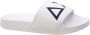 Sun68 Slippers LOGO Heren Sandalen Muiltjes Slippers Badsandalen Wit X35102 - Thumbnail 2