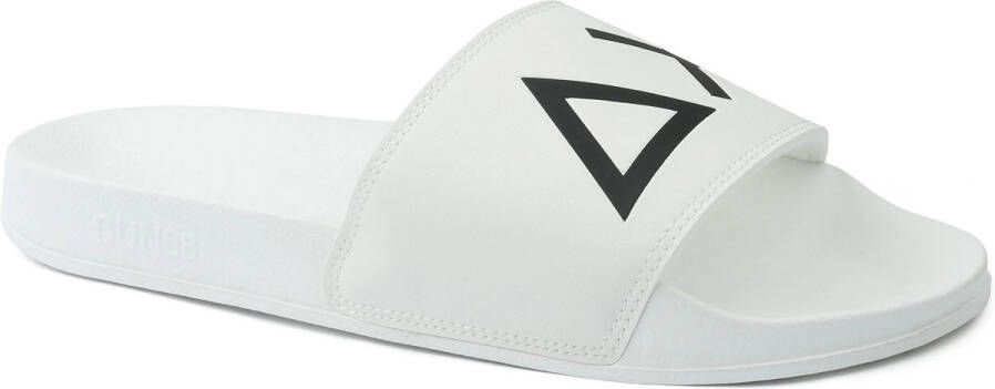 Sun68 Laarzen Slippers Logo Bianco Wit