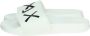 Sun68 Slippers Logo Bianco Wit Heren - Thumbnail 2