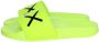 Sun68 Laarzen Slippers Logo Fluo Geel - Thumbnail 2
