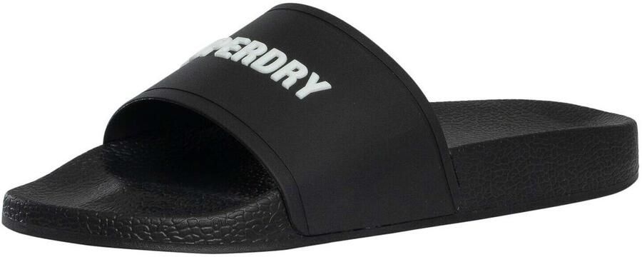 Superdry Teenslippers Premium grafische zwembadsliders