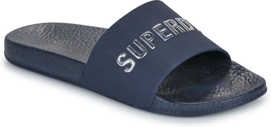 Superdry Teenslippers Premium Metallic Pool Slide