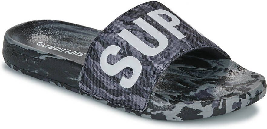Superdry Teenslippers SANDALES PISCINE CAMO