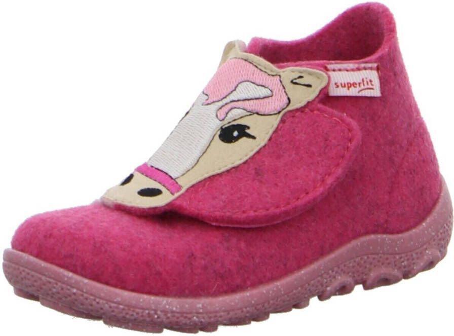 Superfit Kid's Happy Octi B Pantoffels roze
