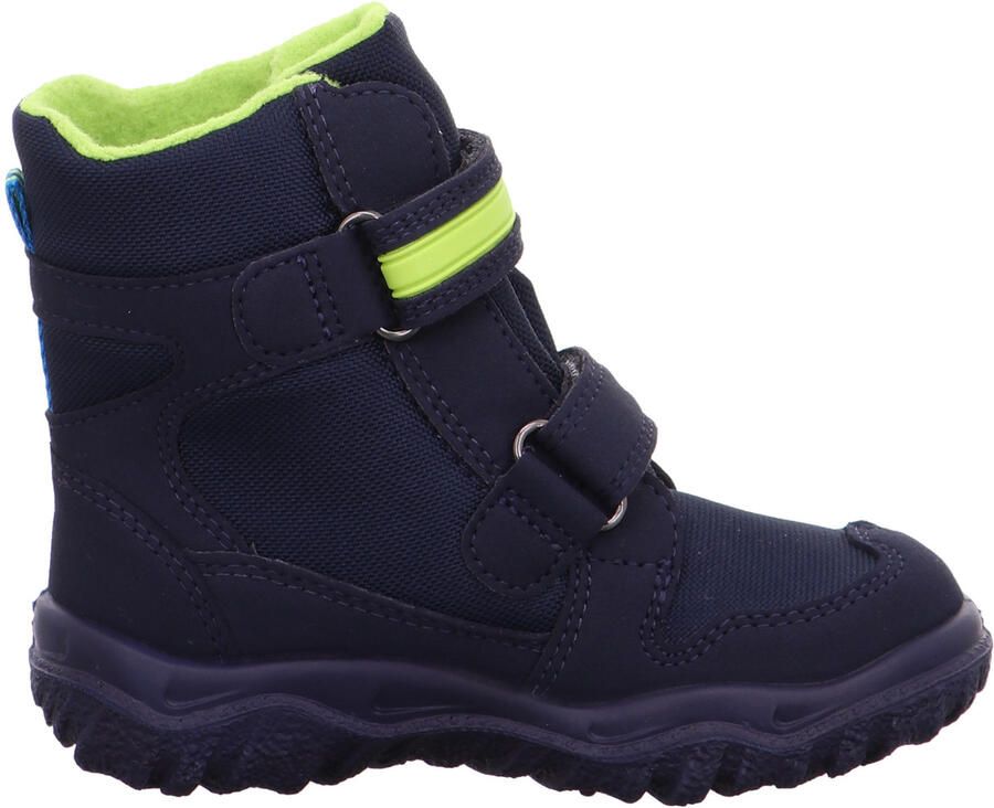 SUPERFIT Snowboots 'Husky' blauw neongroen