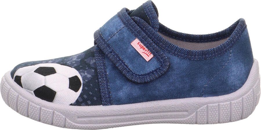 Comfortabele Blauwe Pantoffels met Klittenband