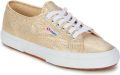 Superga Dames Sneakers 2750 Lamew Orange Gold Goud - Goud
