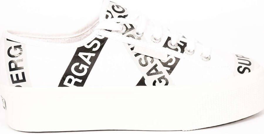 Superga Sneakers Baskets femme 2790 Lettering Tape Jellysole - Foto 8