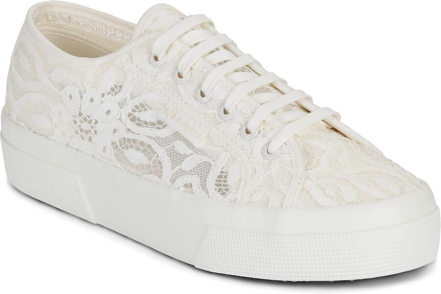 Superga Lage Sneakers 2740 PLATFORM PIZZO MACRAME - Foto 2