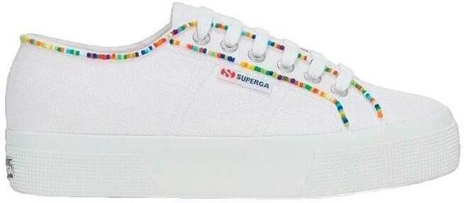 Superga Lage Sneakers Baskets basses 2740 en toile blanche - Foto 4