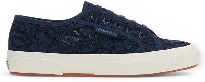 Superga Lage Sneakers Pizzo Macrame
