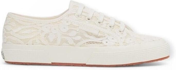 Superga Lage Sneakers Pizzo Macrame
