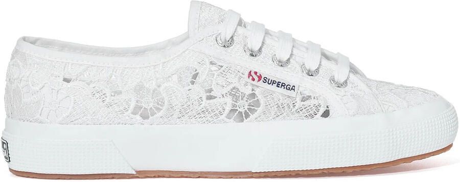 Superga Kant Macramé Sneaker White Dames - Foto 5