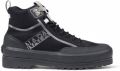 Superga Zwarte Veterschoenen met Rubberen Zool Black Dames - Zwart