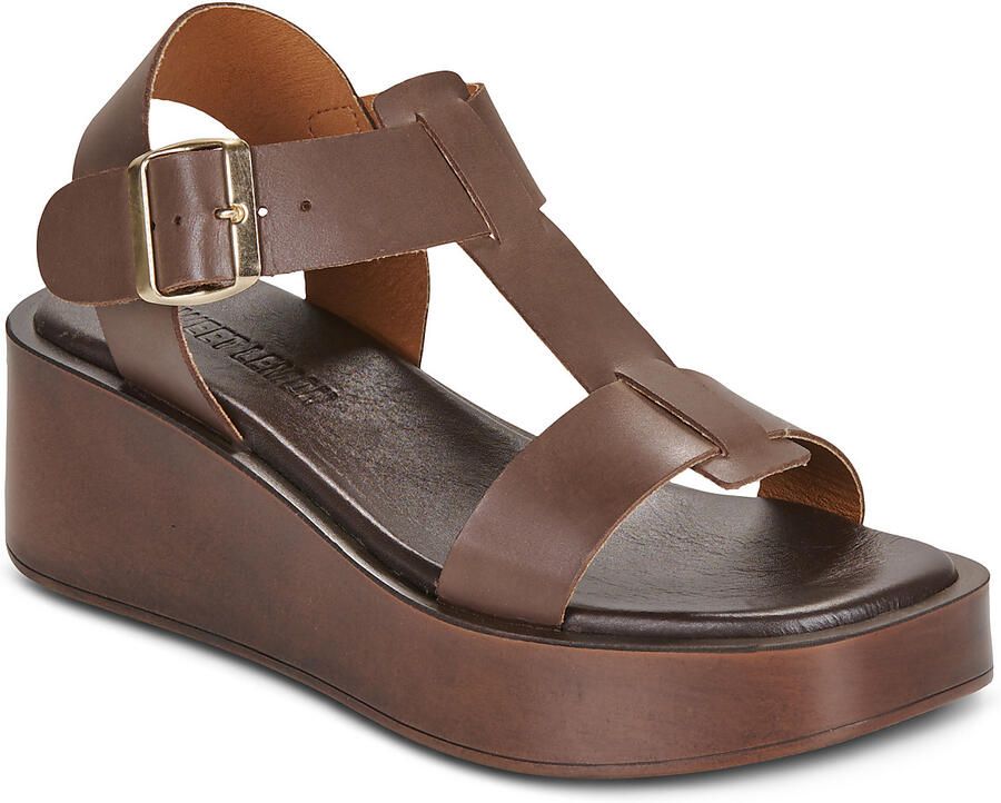 Sweet Lemon Sandalen met sleehak CALANTA