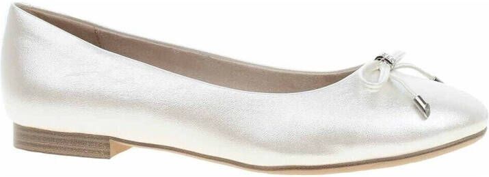 Tamaris Ballerina's met strikdetail en strass-steentjes