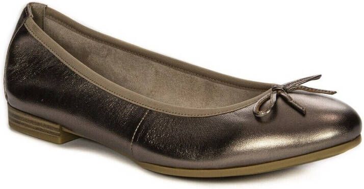Tamaris Ballerina's Feestelijke schoen trouwschoen flats met mooie metallic glans - Foto 11