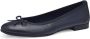 Tamaris Ballerina's Flats slipper businessschoen met decoratieve strik - Thumbnail 2