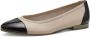 Tamaris Ballerina's blockhak business schoen instapschoen met elastische afwerking - Thumbnail 2