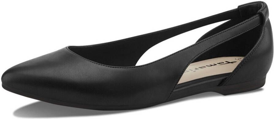 TAMARIS Ballerina zwart 38