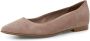 Tamaris Leopard Ballerina's taupe Leer Dames - Thumbnail 3