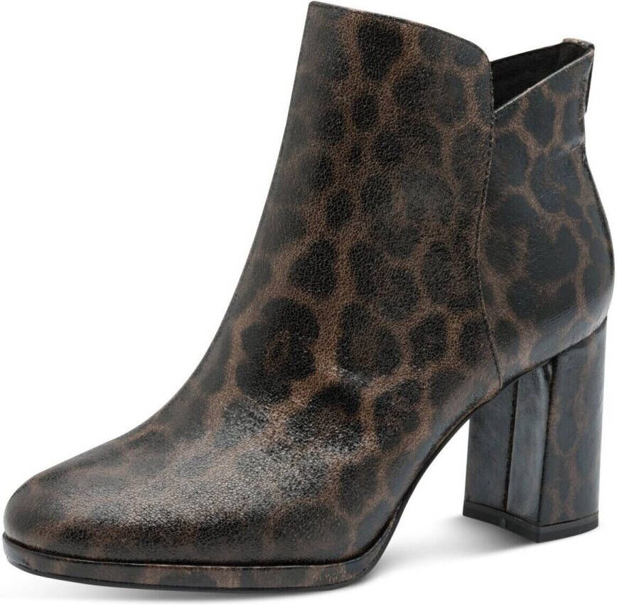 Tamaris Leopard Enkellaarsjes bruin Textiel - Foto 5