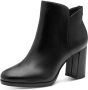 Tamaris dames enkellaarsjes Ankle Boot Boots 1-25352-45 Zwart - Thumbnail 2