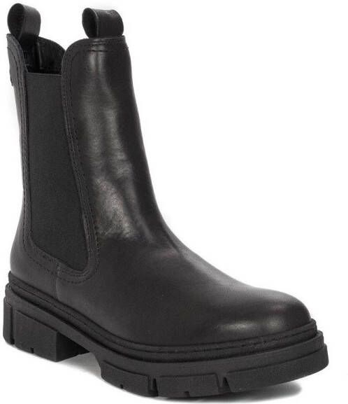 Tamaris Chelsea-boots blokhak instap laarzen enkellaars met twee aantrekloopjes - Foto 14