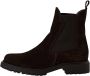 Tamaris dames Chelsea boot leren laarzen enkellaarzen dames M2542741 donkerbruin - Thumbnail 3