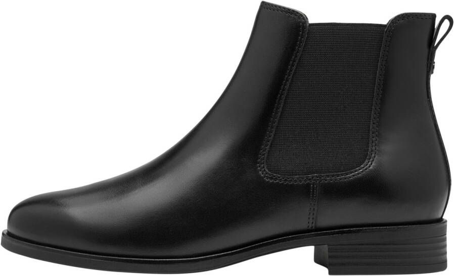 Tamaris Chelsea-boots blokhak basic enkellaarsjes met antiek finish - Foto 3