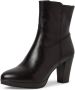 Tamaris Elegante Leren Enkellaars voor Dames Zwart Dames - Thumbnail 2