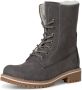 Tamaris Winterlaarzen blokhak winterlaarsjes veterschoenen met duo-tex-uitrusting - Thumbnail 2