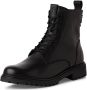 Tamaris Veterboots van leer met treklus - Thumbnail 3