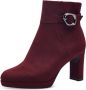 Tamaris Laarsjes blokhak avondschoen ankle-boots met elegante decoratieve gesp - Thumbnail 2