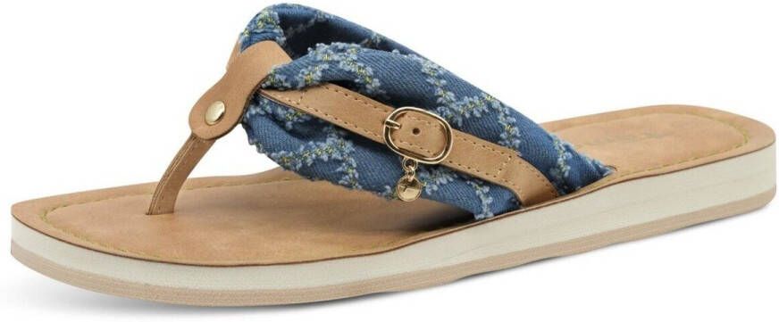 TAMARIS Flip Flops blauw 37