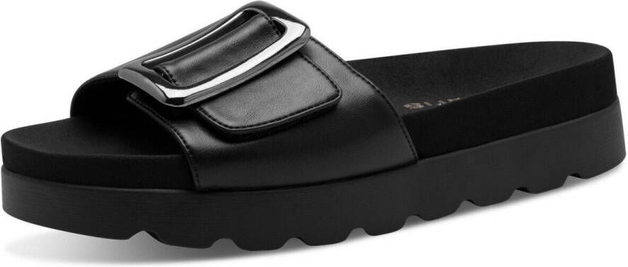 TAMARIS Slipper zwart 39