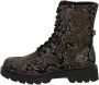 Tamaris dames laarzen 1-25918-43 073 vegan M2590841 Zwart Slang - Thumbnail 2